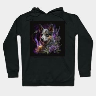 Australian Cattle Dog Gothic Magic Hoodie